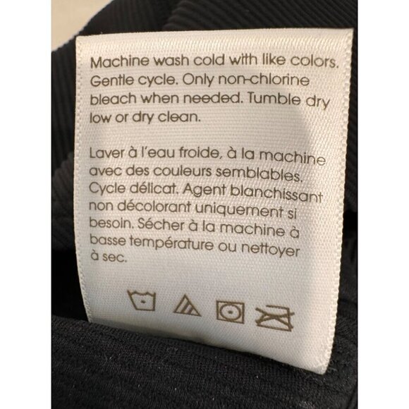 New Ingrid+Isabel Women's Size M Rib Full Length Maternity Bodysuit Black - Picture 12 of 12